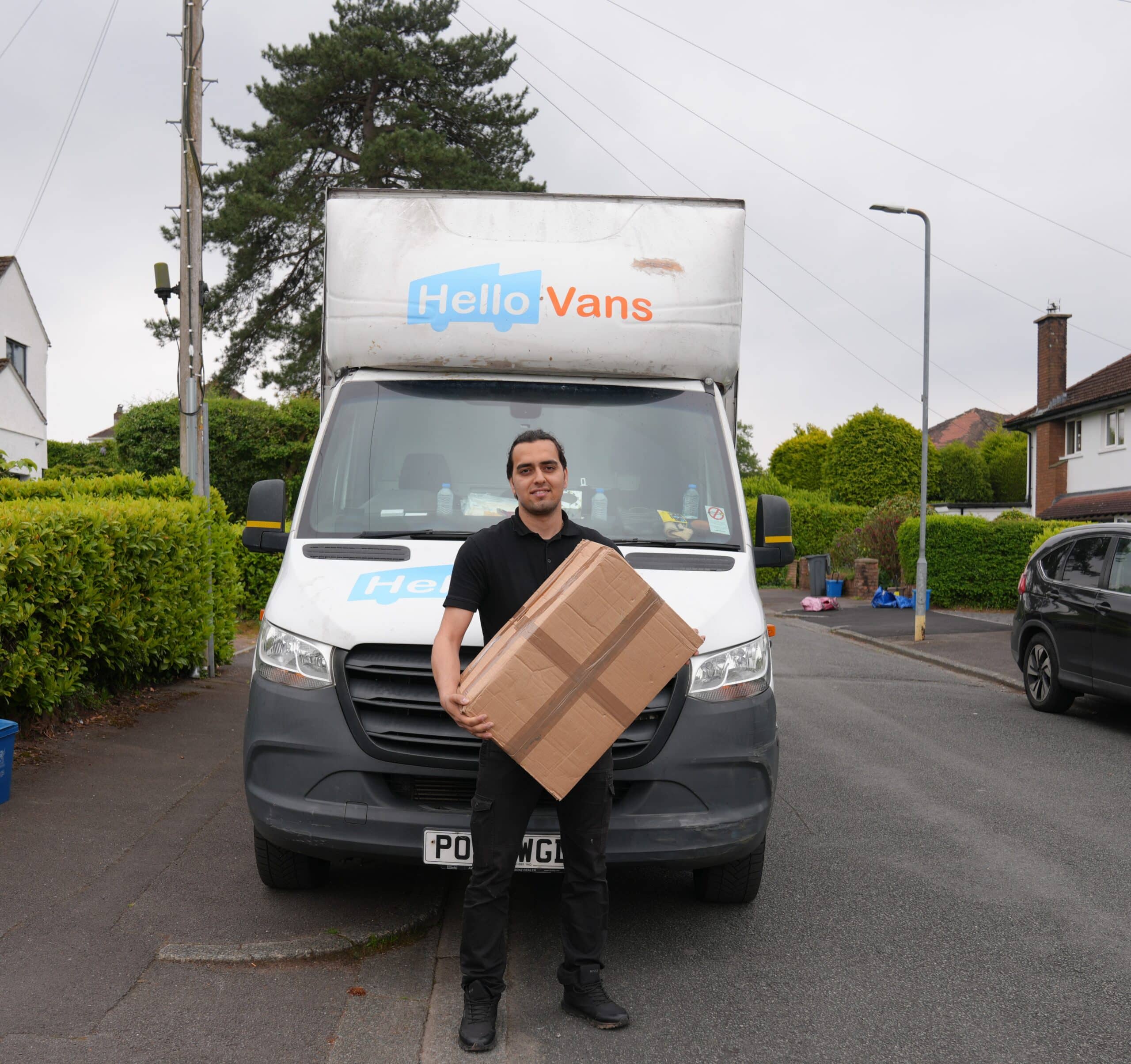 Man with a van hire from Hello Vans